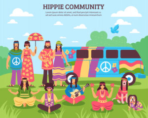 hippie community